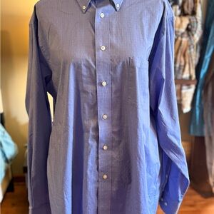 Chaps Men's Blue Button Down Shirt
